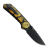 Reate PL-XT sulankstomas peilis, Ultem, PVD