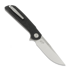 Reate Remedy összecsukható kés, Black Glass FatCarbon, Satin