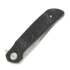 Reate Remedy &ouml;sszecsukhat&oacute; k&eacute;s, Black Glass FatCarbon, Satin
