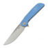 Складной нож Reate Remedy, Blue Glass FatCarbon, Satin
