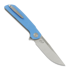 Складной нож Reate Remedy, Blue Glass FatCarbon, Satin