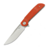 Reate Remedy összecsukható kés, Red Glass FatCarbon, Satin