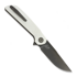 N&oacute;ż składany Reate Remedy, White Glass FatCarbon, Satin DLC