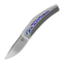 Nóż składany Reate Small Krypton, Bead Blast Ti/Timascus