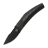 Reate Small Krypton sulankstomas peilis, Black Ti/Arctic Storm CF, Black PVD