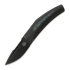 Coltello pieghevole Reate Small Krypton, Black Ti/Arctic Storm CF, Black PVD