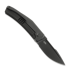 Reate Small Krypton sulankstomas peilis, Black Ti/Arctic Storm CF, Black PVD