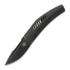 Reate Small Krypton sulankstomas peilis, Black Titanium, Black PVD