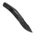 Reate Small Krypton sulankstomas peilis, Black Titanium, Black PVD