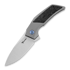 Reate T2500 by Tashi Bharucha sulankstomas peilis, marbled carbon fiber
