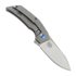 Reate T2500 kääntöveitsi, Diamond Texture Gray Titanium, Satin