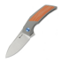 Reate T2500 kääntöveitsi, Gray Titanium & Orange G-10, Satin
