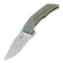 Reate T3000 sulankstomas peilis, green screws