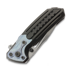 Reate T600 Black DLC & Blue Crystalized Ti sulankstomas peilis, Stonewash