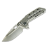 Nóż składany Reate Terminator TX228, Bead Blasted Titanium, Satin