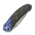 Couteau pliant Reate TF-4, Zircuti & Marble Carbon Fiber, Hand Rubbed