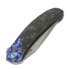 Couteau pliant Reate TF-4, Zircuti & Marble Carbon Fiber, Hand Rubbed