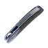 Couteau pliant Reate TF-4, Zircuti & Marble Carbon Fiber, Hand Rubbed