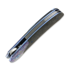 Couteau pliant Reate TF-4, Zircuti & Marble Carbon Fiber, Hand Rubbed