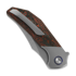 Reate Tiger, Bead Blasted Ti/Lava Flow Fat CF, Satin