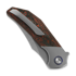 Reate Tiger, Bead Blasted Ti/Lava Flow Fat CF, Satin