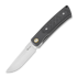 Reate Tribute Zirconium Bolster sulankstomas peilis, carbon, hand satin