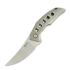 Reate Velocity sulankstomas peilis, Bead Blast Titanium, Satin