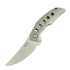 Coltello pieghevole Reate Velocity, Bead Blast Titanium, Satin
