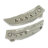 Coltello pieghevole Reate Velocity, Bead Blast Titanium, Satin