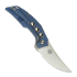 Zavírací nůž Reate Velocity, Blue Titanium/Bronze Holes, Satin