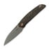 Reate VK-ANUB Copper Dark Matter Carbon Fiber sulankstomas peilis, Darkwashed