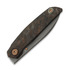 Couteau pliant Reate VK-ANUB Copper Dark Matter Carbon Fiber, Darkwashed