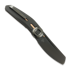 Coltello pieghevole Reate VK-CLU, Black DLC Titanium, Frosted Satin Black DLC
