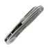 Reate VK-CLU foldekniv, Patterned Bead Blast Titanium, Hand Rubbed/Acid Washed