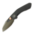 Reate VK-FROK kääntöveitsi, Black PVD Titanium, Satin DLC