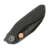 Reate VK-FROK kääntöveitsi, Black PVD Titanium, Satin DLC