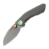 Couteau pliant Reate VK-FROK, Dark Bead Blast Titanium, Dark Frosted Satin