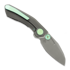 Couteau pliant Reate VK-FROK, Dark Bead Blast Titanium, Dark Frosted Satin