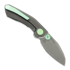 Couteau pliant Reate VK-FROK, Dark Bead Blast Titanium, Dark Frosted Satin