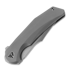 Reate ZORO sulankstomas peilis, Bead Blast Titanium, Satin