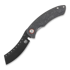 Red Horse Knife Works - Hell Razor P Marbled Carbon Fiber, PVD Black