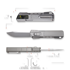 Remette Sharp Leopard ZL301A kääntöveitsi