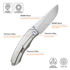 Remette Wild Species WD108-N1 folding knife