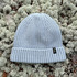 Retki 100% Merino chunky one size beanie, grey