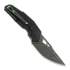 Revo Berserk Carry G10 折り畳みナイフ, 黒 BRVBERCARBLK