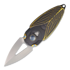 Rike Knife - Cicada Button Lock Gray
