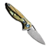 Rike Knife Hummingbird Framelock gold