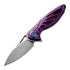 Rike Knife Hummingbird Framelock Purple folding knife
