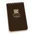 Rite in the Rain Top Spiral Notebook 3x5 Brown