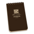 Rite in the Rain Top Spiral Notebook 3x5 Brown